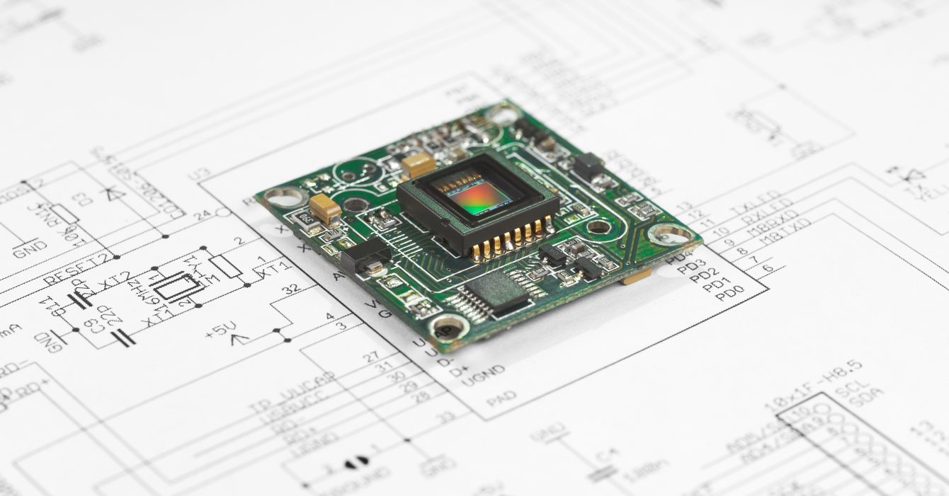 CMOS sensor and circuit diagram