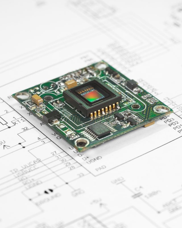 CMOS sensor and circuit diagram
